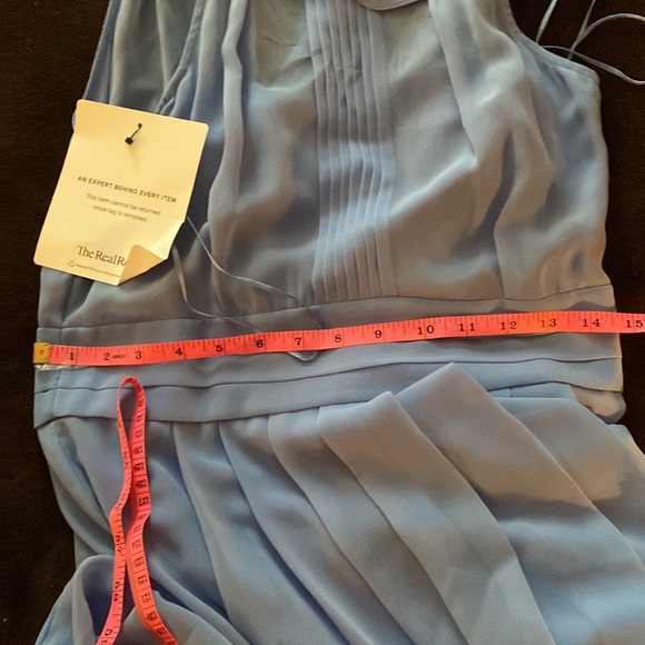 NWT HOBBS of London ALEXIS MAXI $335 DRESS, CORNFLOWER - Picture 13 of 14